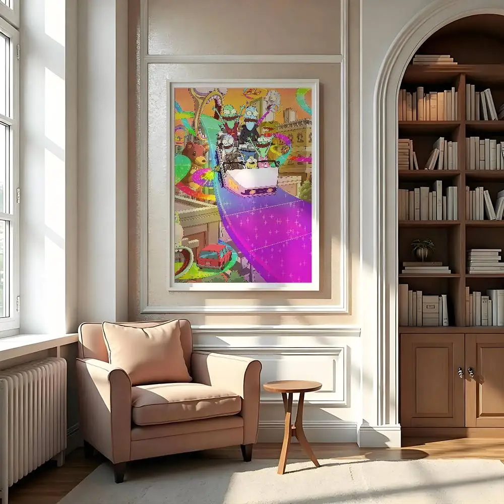 Solar Opposites Alien Family Iconic Wall Art