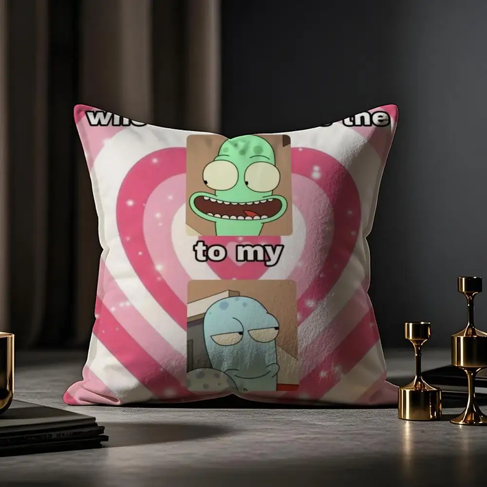 Yumyulack Solar Opposites Ruthless Intelligence Throw Pillow