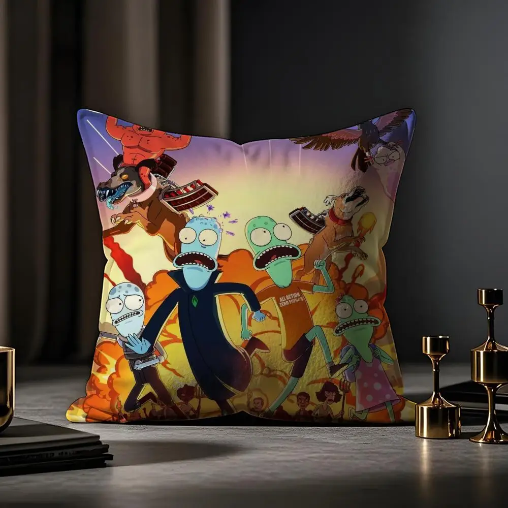 Terry Solar Opposites Warm Optimist Throw Pillow