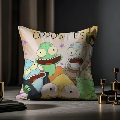 Yumyulack Solar Opposites Mischievous Rebel Throw Pillow