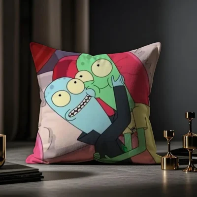 Jesse Solar Opposites Clever Survivor Throw Pillow