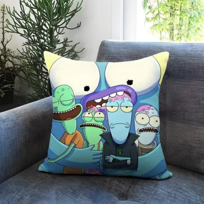 Solar Opposites The Wall Dystopian Throw Pillow