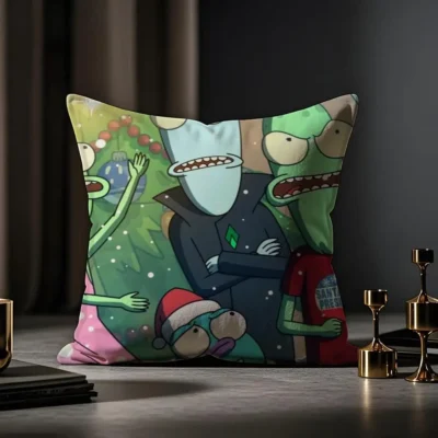 Jesse Solar Opposites Dark Humor Throw Pillow