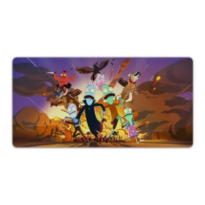 S-Solar Opposites Mouse Pad
