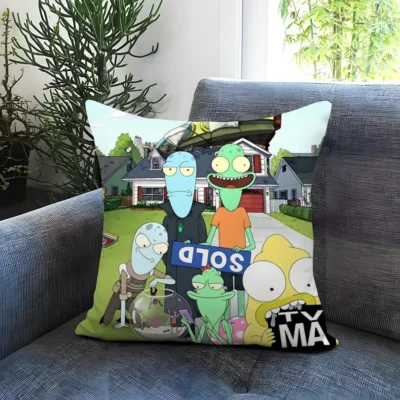 Cherie Solar Opposites Fearless Rebel Throw Pillow