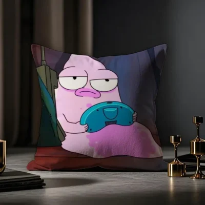 Terry Solar Opposites Cheerful Chaos Throw Pillow