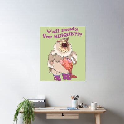 Alternative view of Funbucket Bisque Poster