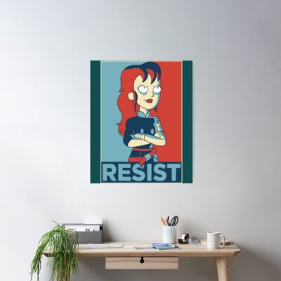 Alternative view of Cherie Resist Poster