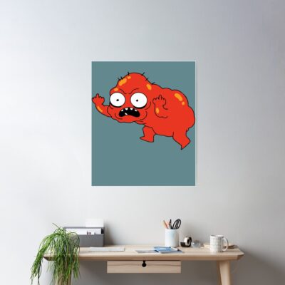 Alternative view of Red Goobler Poster