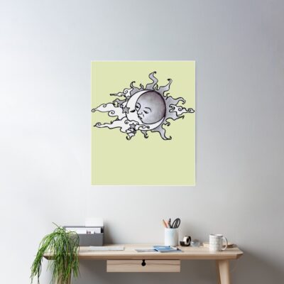 Alternative view of Sun Moon Poster