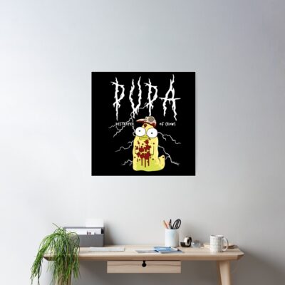Alternative view of Pupa Lightning Name Poster