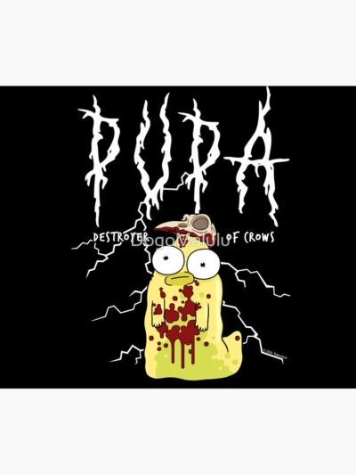Alternative view of Pupa Lightning Name Tapestry