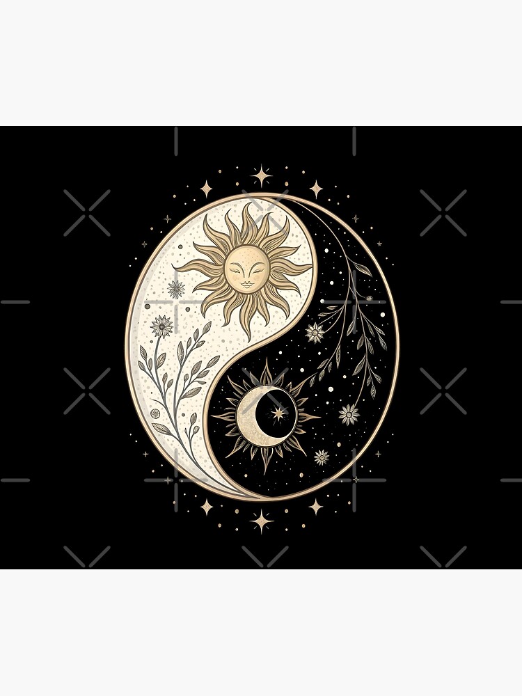 Solar Lunar Balance Tapestry - Image 2