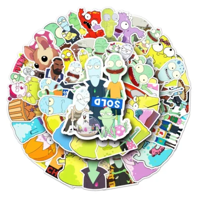 Alternative view of Cartoon Solar Opposites Stickers