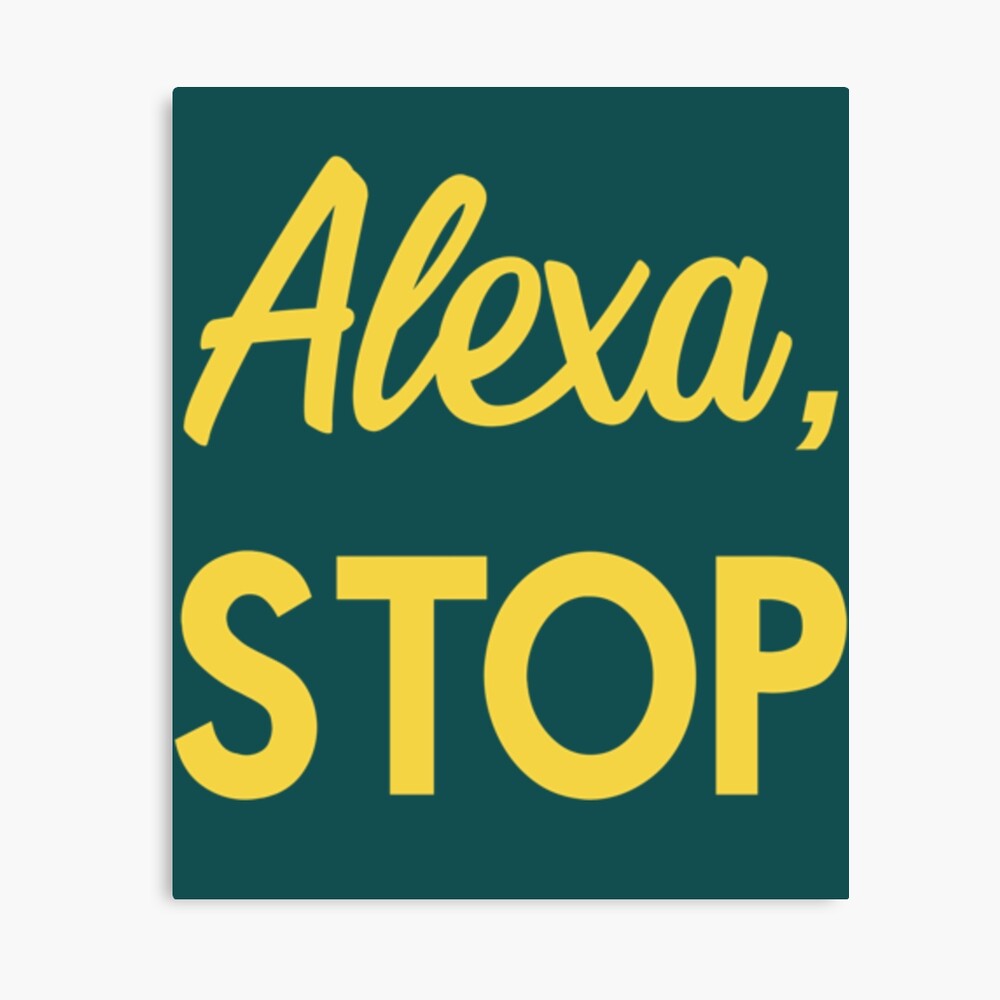 Alexa Stop Solar Opposites Poster