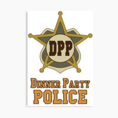 Dinner Party Police Solar Opposites Poster