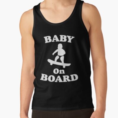 Baby On Board Solar Opposite Tank Top