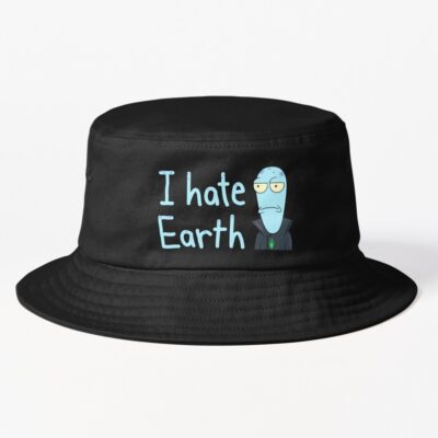 Solar Opposites Korvo I Hate Earth Bucket Hat