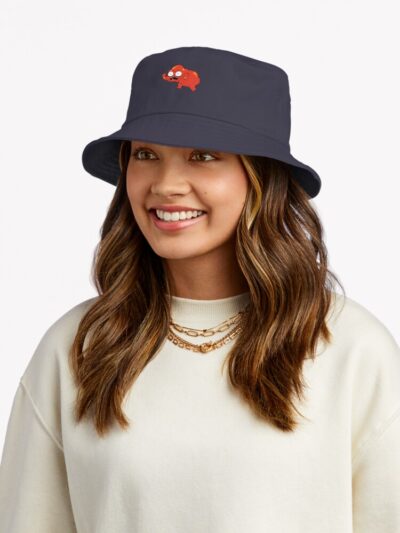 Alternative view of Red Goobler Bucket Hat