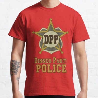 Alternative view of Dinner Party Police Solar Opposites T-Shirt