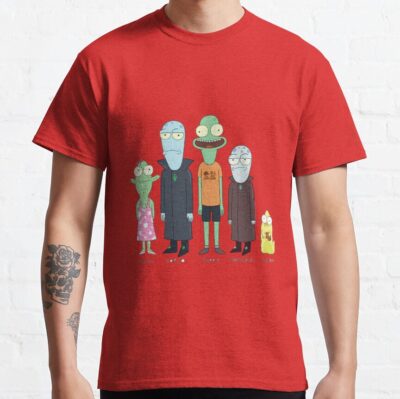 Alternative view of Solar Opposites Characters T-Shirt