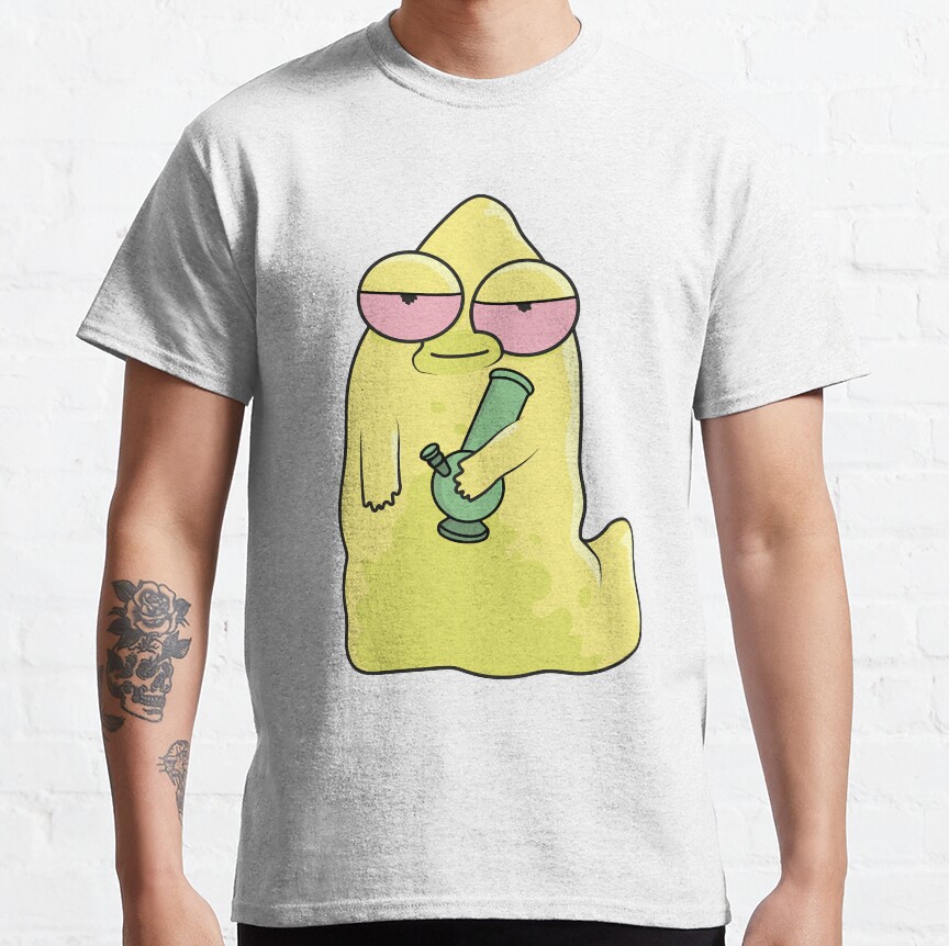 Pupa Bong Sticker T-Shirt