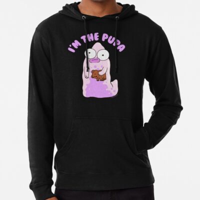 I M The Pupa Portrait Funny Cartoon Hoodie