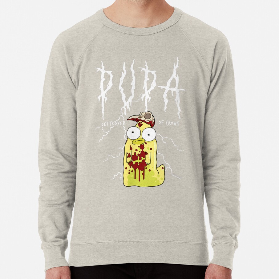 Solar Opposites Pupa Lightning Name Sweatshirt - Image 3