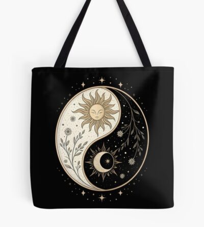 Solar Lunar Balance Tote Bag