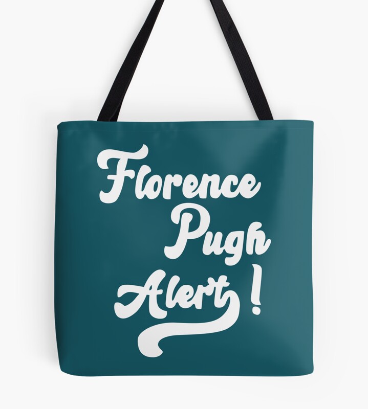 Florence Pugh Alert Tote Bag