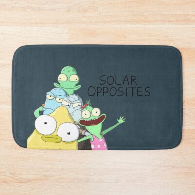 The Pupa Solar Opposites Adorable Menace Bath Mat