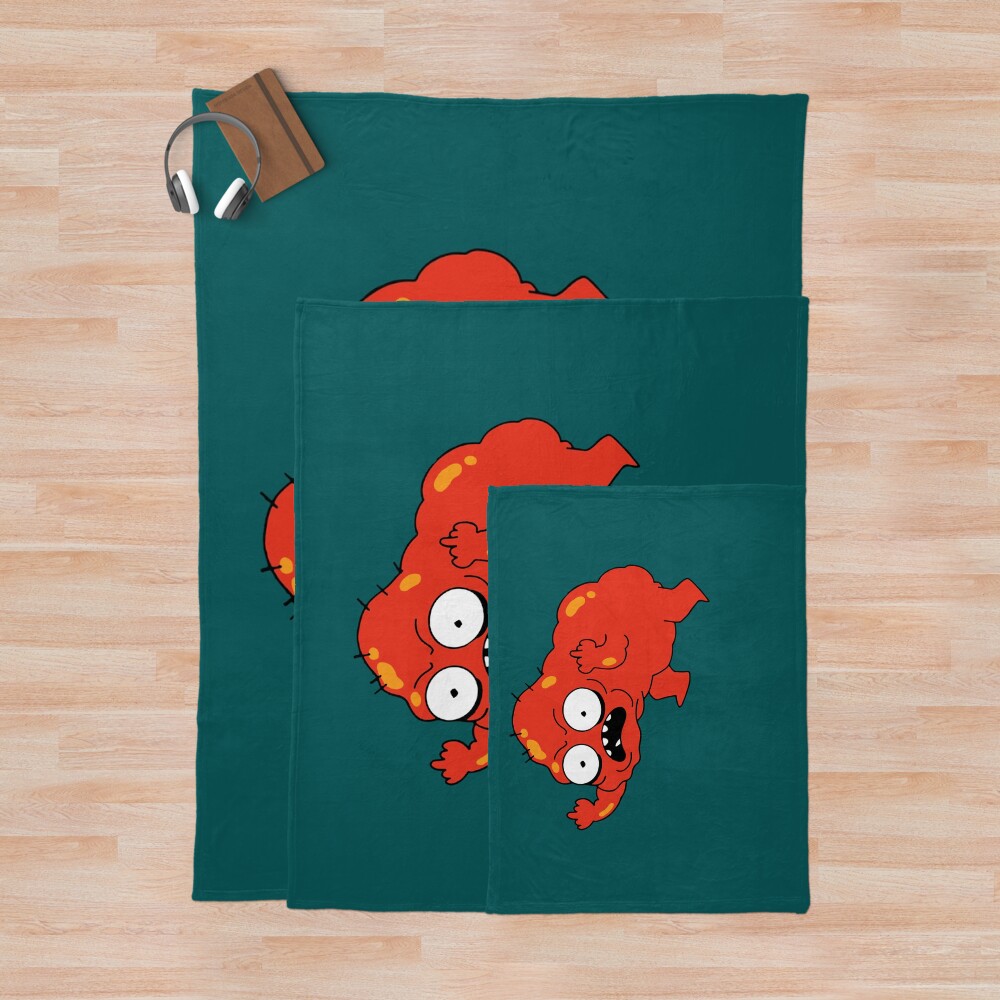 Red Goobler Throw Blanket - Image 3