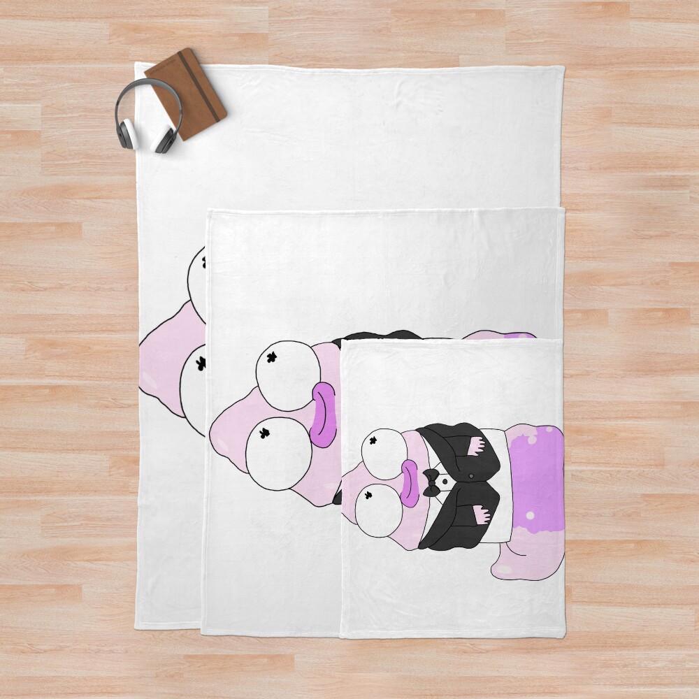 Fancy Pupa Throw Blanket - Image 3