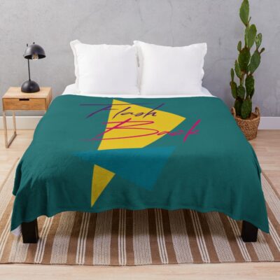 Flash Back Solar Opposites Throw Blanket