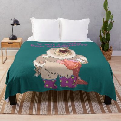 Funbucket Bisque Throw Blanket