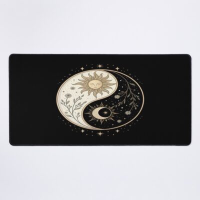 Solar Lunar Balance Mouse Pad