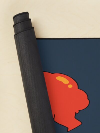 Alternative view of Red Goobler Mouse Pad