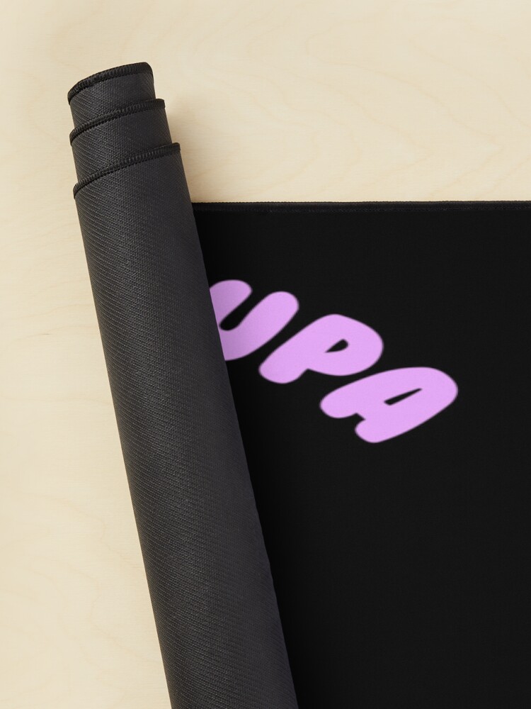 I M The Pupa Portrait Funny Cartoon Mouse Pad - Image 2