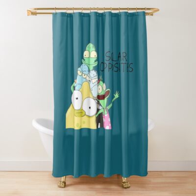 Solar Opposites Shower Curtain