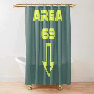 Area 69 Shower Curtain