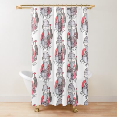Get In The Wall Active Shower Curtain