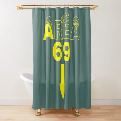 Area 69 Shower Curtain