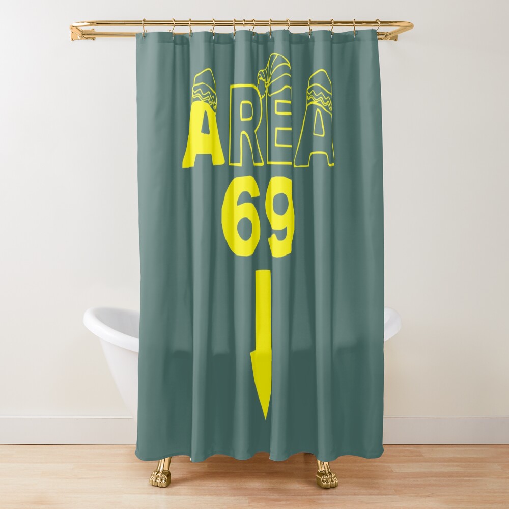 Area 69 Shower Curtain