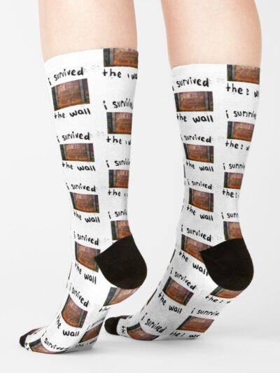 Alternative view of I Survived The Wall Socks