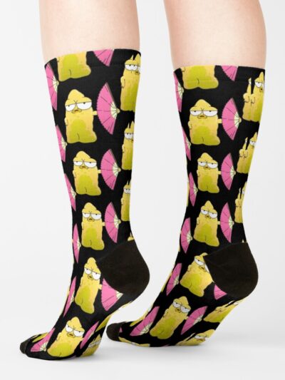 Alternative view of Cartoon Socks