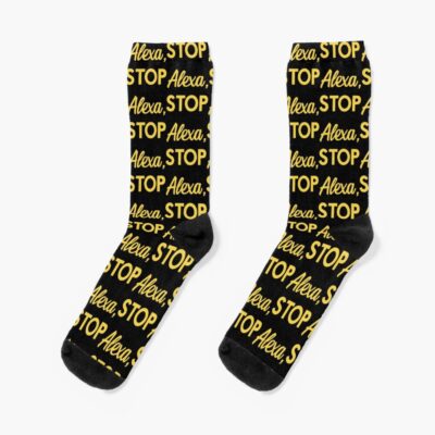 Alexa Stop Solar Opposites Socks