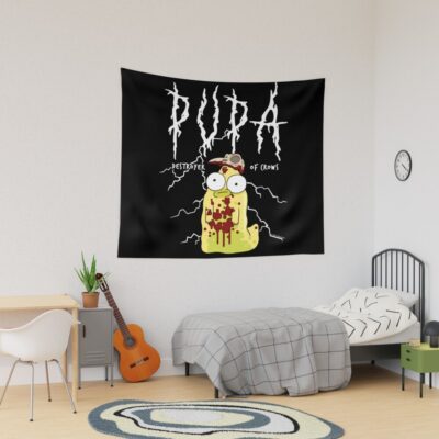 Pupa Lightning Name Tapestry