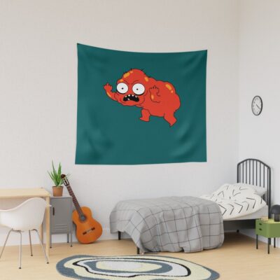 Red Goobler Tapestry
